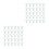 1000Pcs Beige Plastic Nail Tips Sample Display Ring for Salon Nail Art 5