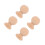 4Pcs Solid Wood Decorative Finials for Staircase Bed Post and Craft 7