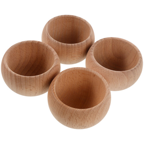 12Pcs Decorative Wooden Pincushion Base for Sewing Knitting Projects 1