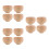 12Pcs Decorative Wooden Pincushion Base for Sewing Knitting Projects 5