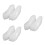 15Pairs Clear Plastic Shoe Display Stands Durable and Sturdy 8
