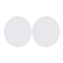 4Pcs Oval Cotton Canvas Sheets White for Kids and Adult Painting