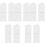 5Pairs White Plastic Window Tilt Latch Locks Snap-in Replacement Pairs 4
