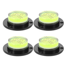 8Pcs Mini Level Tool Acrylic Universal Bubble Spirit Level Multi Color