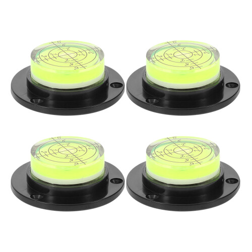 8Pcs Mini Level Tool Acrylic Universal Bubble Spirit Level Multi Color