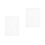 12Pcs Clear Acrylic Notebook Cover Refillable Binder Accessory 6
