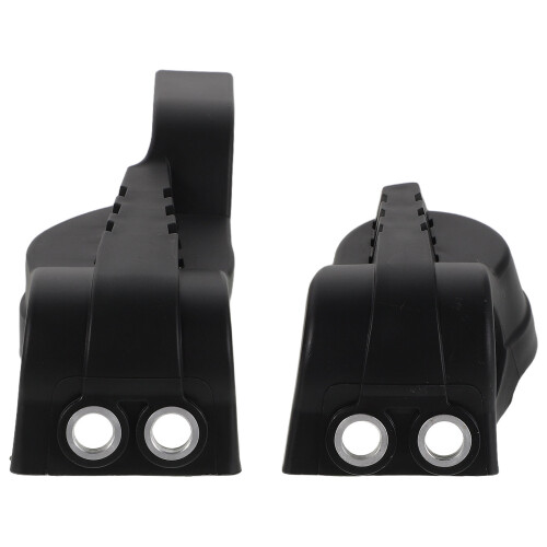 2Sets Motorcycle Shock Absorber Cover Black ABS Protective Fork Guards 2