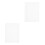 12Pcs Clear Acrylic Notebook Cover Refillable Binder Accessory 8