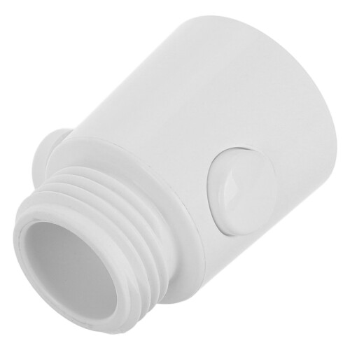 4Pcs White Shower Stop Valves Plastic Rubber with Precise Flow Control 1