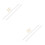 2Pairs White Handbag Straps Durable Replacement Bag Handles 6