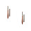 2Pcs Brown Manicure Brushes with Gradient Tip and Sandalwood Handle 4