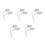 10Pcs Durable Metal Bending Spoon Prop for Mind Bending Magic Tricks 5