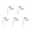 10Pcs Durable Metal Bending Spoon Prop for Mind Bending Magic Tricks 6