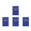 4Pcs Blue Task Planner Notebook with Portable Design and Smooth Pages 5