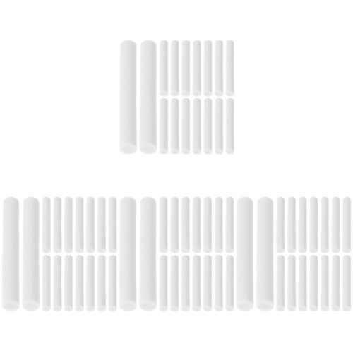 200Pcs White Pencil Drawing Erasers Versatile Art Erasers for Home Use 2