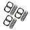 60Pcs Wax Machine Protective Collars Plastic Wax Warmer Pads Black 6