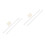 2Pairs White Handbag Straps Durable Replacement Bag Handles 8