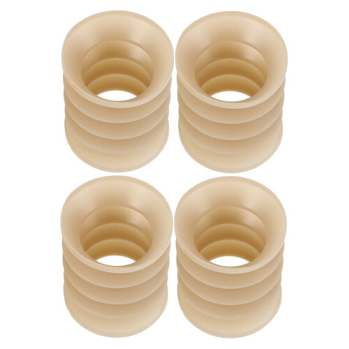 12Pcs Bone Snapper Gimmick Beige Plastic Realistic Cracking Sound Toy 2