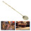 2Pcs Copper Incense Press Tool with Long Handle Decorative Ash Press 11