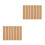 14Pcs Reusable Brown Cork Board Strips for Home Office Wall Notes 5