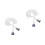 2Pcs White Handheld Bidet Sprayer Kit Abs+alloy Rv Camping Essentials 7