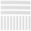 200Pcs White Pencil Drawing Erasers Versatile Art Erasers for Home Use 1
