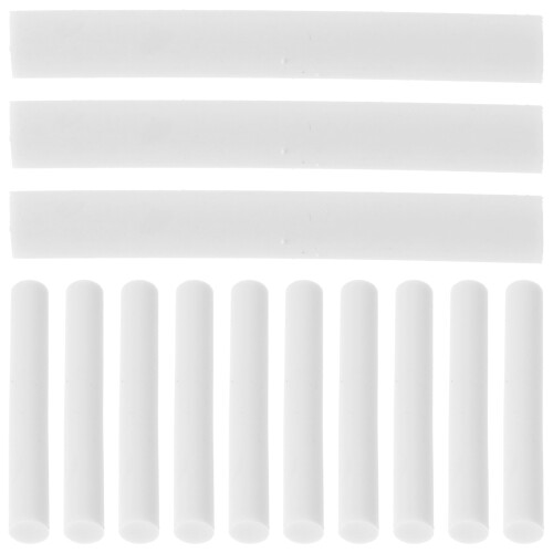 200Pcs White Pencil Drawing Erasers Versatile Art Erasers for Home Use