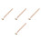 4Pcs Fine Applicator Tools Beige for Sketching and Scratch Touch-Up 6