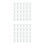 1000Pcs Beige Plastic Nail Tips Sample Display Ring for Salon Nail Art 7