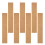 14Pcs Reusable Brown Cork Board Strips for Home Office Wall Notes 2