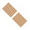 14Pcs Reusable Brown Cork Board Strips for Home Office Wall Notes 7