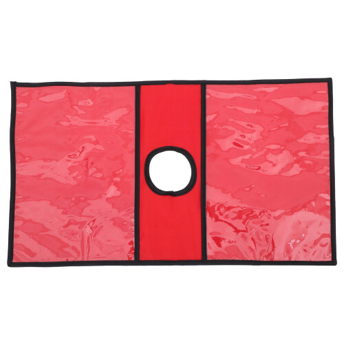 3Pcs Versatile Red Traffic Cone Sleeves for Construction and Parking
