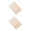 10Pcs Wood Hammer Handle Replacement Ergonomic Solid Wood Grip Khaki 7