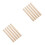 10Pcs Wood Hammer Handle Replacement Ergonomic Solid Wood Grip Khaki 5
