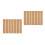 14Pcs Reusable Brown Cork Board Strips for Home Office Wall Notes 4