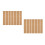 14Pcs Reusable Brown Cork Board Strips for Home Office Wall Notes 10