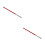 2Pcs Handmade Woodwind Repair Tool Reed Needle Spring Hook Red 5