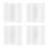 80Pcs Transparent Paper Invitation Jackets Multi-Use Wedding Accessory 6