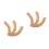 6Pcs Tiny Model Roof Beige Artificial Straw Thatch for Diorama Decor 3