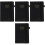 4Pcs Black Portable Academic Planner Notebook with Fine Workmanship 5