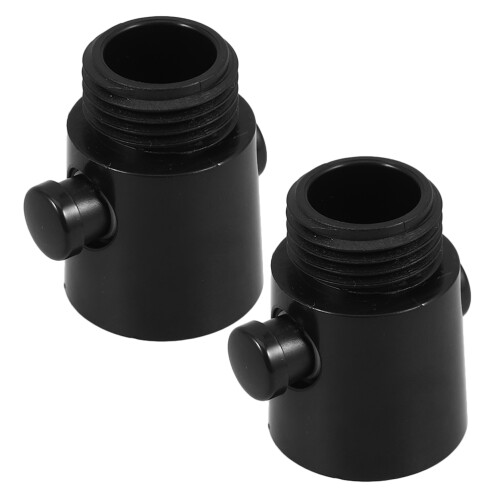 8Pcs Black ABS Shower Flow Regulating Valve Shut Off 2