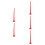 5Pcs Red Soft Caulking Tips ABS Nozzle Extension Durable Tool Kit 6