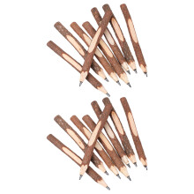 24Pcs Brown Wood Pencils Sketching Classroom & Home Use