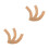 6Pcs Tiny Model Roof Beige Artificial Straw Thatch for Diorama Decor 8