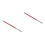 2Pcs Handmade Woodwind Repair Tool Reed Needle Spring Hook Red 4