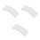 3Pcs White Plastic Mini Arch Bridge Statue for Micro Landscape Models 5