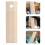 3Pcs Solid Wood Washboard for Laundry Gentle Clothes Cleaning Beige 11