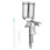2Pcs Aluminum Paint Sprayer Pneumatic Tool Silver Adjustable Flow 1