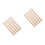 10Pcs Wood Hammer Handle Replacement Ergonomic Solid Wood Grip Khaki 3