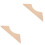 2Pcs Wood Pool Table Cloth Fastener Block Beige Durable Fixator 5